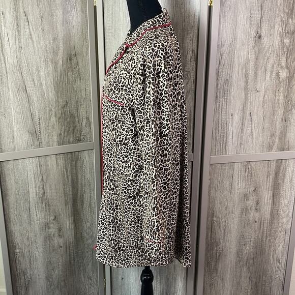Charter Club Intimates leopard print nightgown women's L - Picture 7 of 15